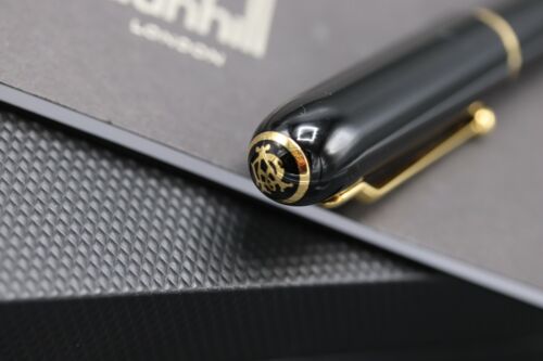 Dunhill Sidecar Black Gold Ballpoint Pen 3