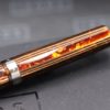 Omas Milord Arco Bronze Celluloid Ruthenium Trim Ballpoint Pen 4