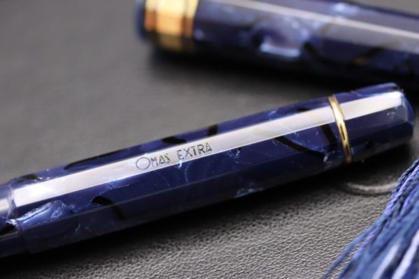 Omas Princess Blue Royale Celluloid Fountain Pen 3
