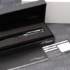 S.T. Dupont Fire Head Medium Blue Guilloche Ballpoint Pen 6