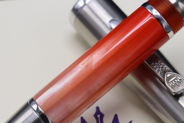 Krone Gradient Coral Red Limited Edition Fountain Pen 2