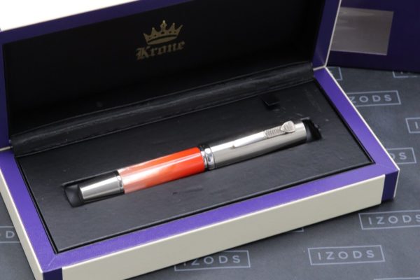 Krone Gradient Coral Red Limited Edition Fountain Pen 8