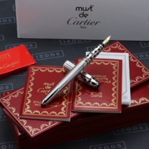 Cartier Panthere de Cartier Platinum-Plated Fountain Pen