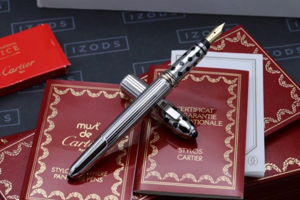 Cartier Panthere de Cartier Platinum-Plated Fountain Pen 1