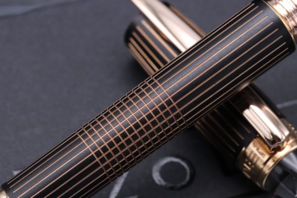 Montblanc Starwalker Red Gold Metal Fountain Pen - NEVER INKED 2
