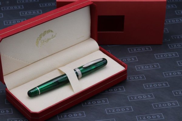 Stipula Etruria Rainbow Verde Limited Edition Fountain Pen - UNUSED - Medium Nib 5