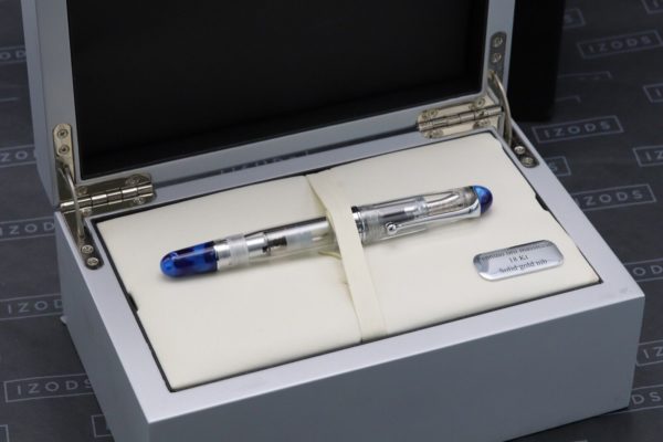 Aurora 88 Minerali Azurite Limited Edition Fountain Pen - INKED ONCE 7