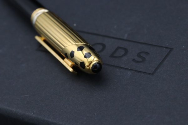 Cartier Panthere de Cartier Black Gold-Plated Fountain Pen 7