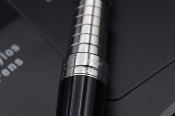 S.T. Dupont Olympio Black Lacquer Fountain Pen 3