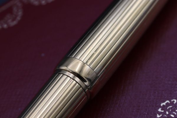 Cartier Louis Cartier Godron Gold-Plated Ballpoint Pen 3
