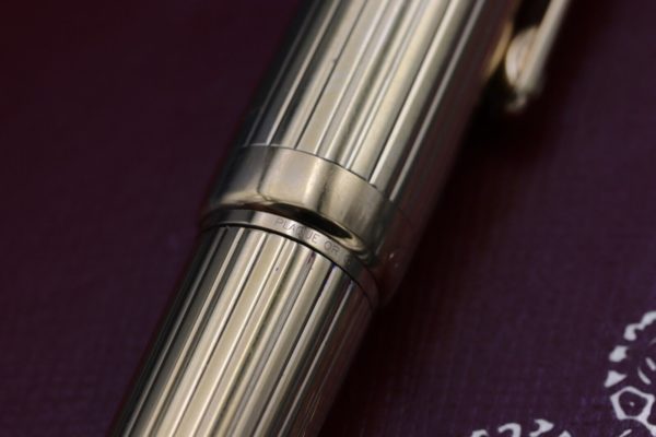 Cartier Louis Cartier Godron Gold-Plated Ballpoint Pen 6