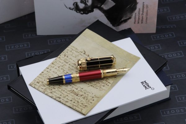 Montblanc Writers Edition William Shakespeare Limited Edition 1597 Fountain Pen