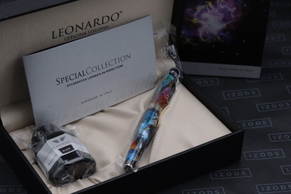 Leonardo Supernova PM 4 LE Silver Fountain Pen - UNUSED - Medium Nib 8