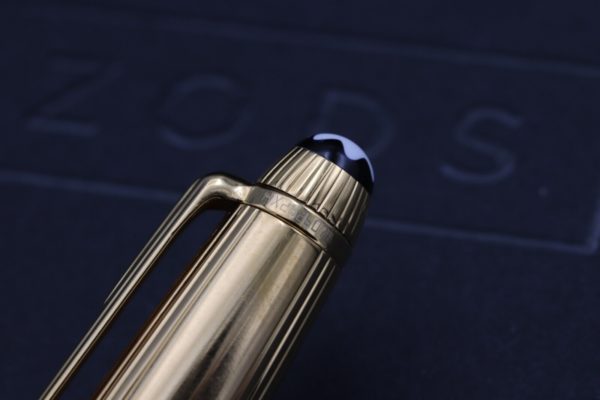 Montblanc Meisterstuck 144 Classique Gold-Plated Solitaire Fountain Pen 5