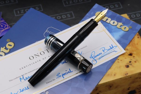 Onoto Magna Blue Pearl Prototype Special Edition Fountain Pen 1