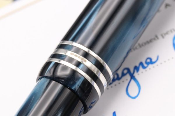 Onoto Magna Blue Pearl Prototype Special Edition Fountain Pen 5