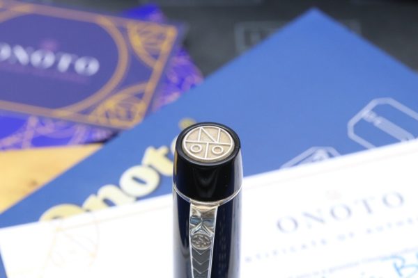 Onoto Magna Blue Pearl Prototype Special Edition Fountain Pen 6