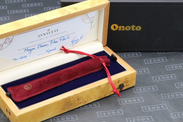 Onoto Magna Blue Pearl Prototype Special Edition Fountain Pen 7