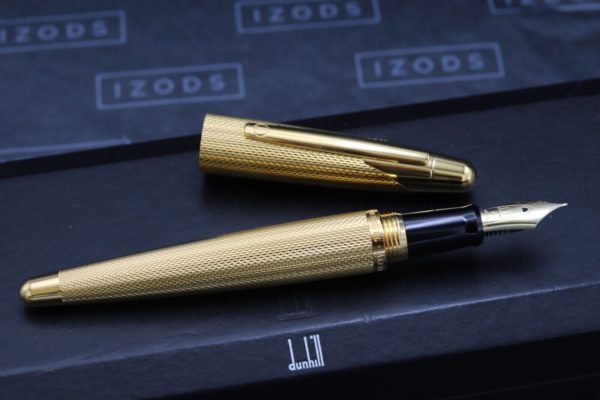 Dunhill AD2000 Gold-Plated Barley Fountain Pen 1