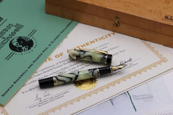 Parker Duofold Norman Rockwell Limited Edition Fountain Pen