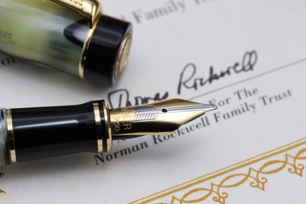 Parker Duofold Norman Rockwell Limited Edition Fountain Pen 3