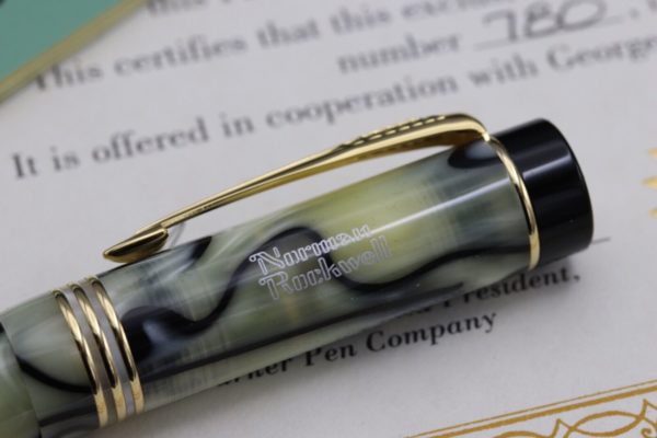 Parker Duofold Norman Rockwell Limited Edition Fountain Pen 4