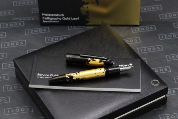 Montblanc Meisterstück LeGrand Solitaire Gold Leaf Fountain Pen - UNUSED