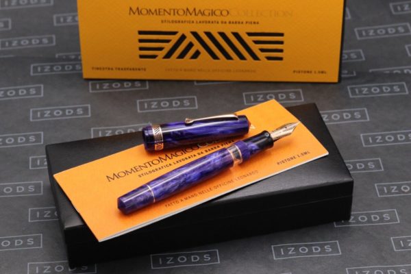 Leonardo Momento Magico Omnia Amethyst LE50 Fountain Pen - Extra Fine - UNUSED