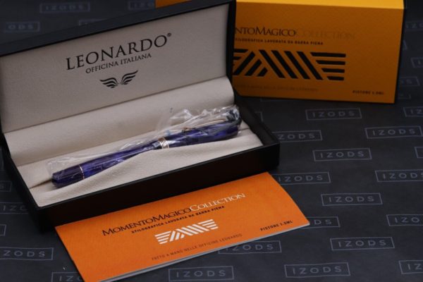 Leonardo Momento Magico Omnia Amethyst LE50 Fountain Pen - Extra Fine - UNUSED 5