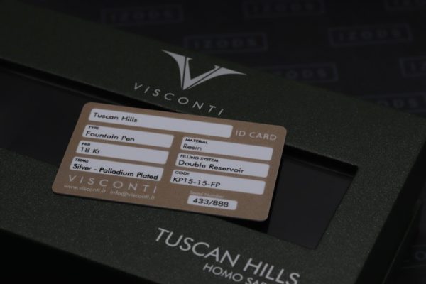Visconti Homo Sapiens Tuscan Hills LE Fountain Pen - 18k Extra Fine - UNUSED 6