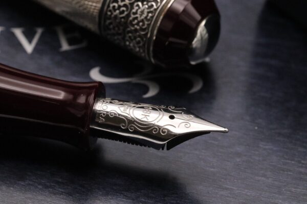 Aurora 80th Anniversary Sterling Silver Limited Edition Fountain Pen - UNUSED - Image 3