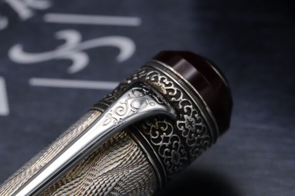 Aurora 80th Anniversary Sterling Silver Limited Edition Fountain Pen - UNUSED - Image 7