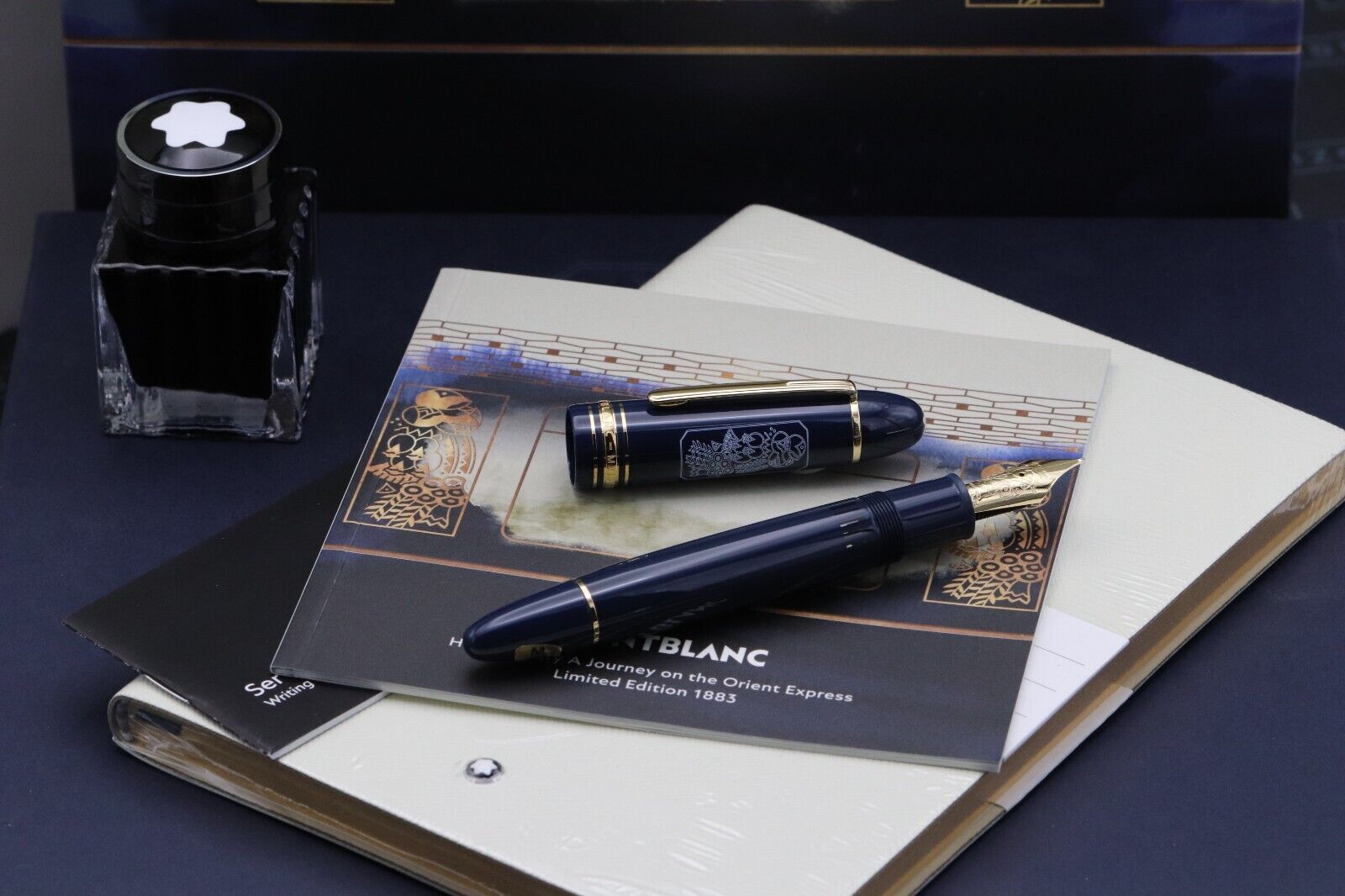 Montblanc Meisterstuck 149 Orient Express LE1883 Fountain Pen - UNUSED ...