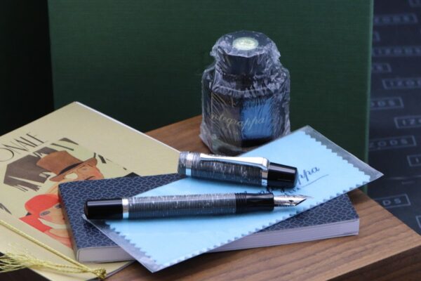Montegrappa Nazionale Flex Shiny Circles Celluloid LE100 Fountain Pen