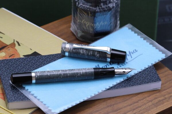 Montegrappa Nazionale Flex Shiny Circles Celluloid LE100 Fountain Pen - Image 2