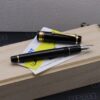 Pilot Custom 845 Urushi Black Fountain Pen - Double Broad Nib