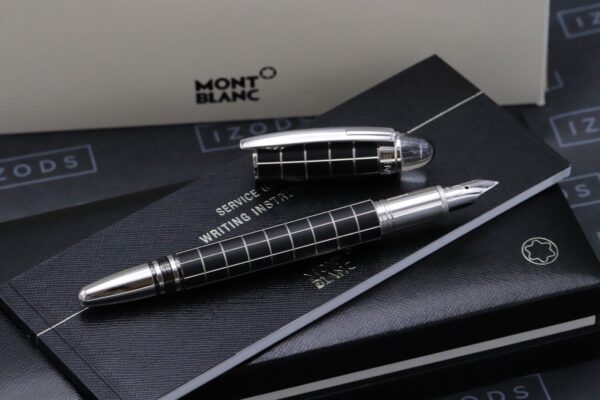 Montblanc Starwalker Rubber Platinum Fountain Pen - Image 2