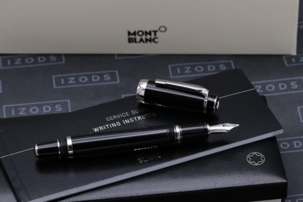 Montblanc Boheme Platinum Line No Stone Midsize Fixed Nib Fountain Pen - OB Nib - Image 2