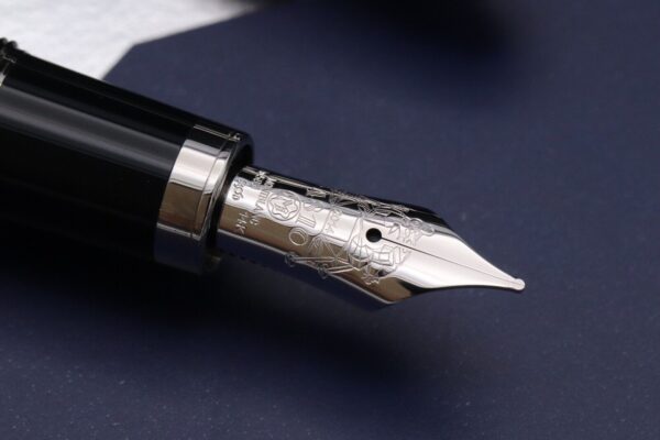 Montblanc Great Characters John F. Kennedy JFK Blue SE Fountain Pen - INKED ONCE - Image 3