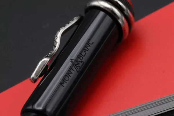 Montblanc Heritage Rouge et Noir Black SE Fountain Pen - Image 6