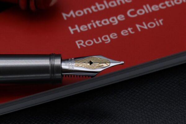 Montblanc Heritage Rouge et Noir Coral-Resin Fountain Pen - Image 3