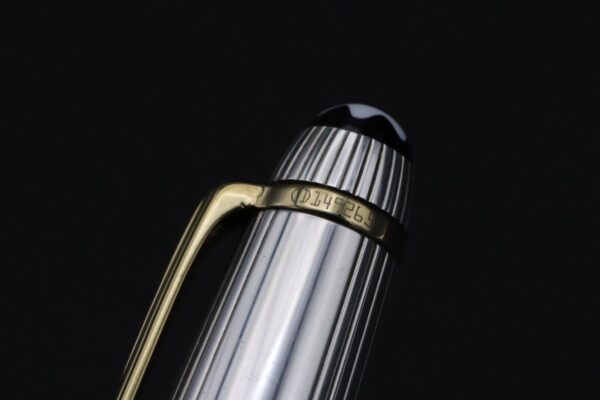 Montblanc Meisterstuck 164 Classique AG925 Pinstripe Doue Ballpoint Pen - Image 5