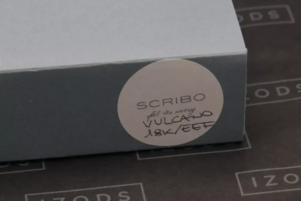 SCRIBO Feel Vulcano Fountain Pen – 18k EEF Nib - INKED ONCE - Image 9
