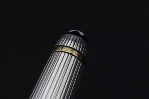 Montblanc Meisterstuck 164 Classique AG925 Pinstripe Doue Ballpoint Pen - Image 7