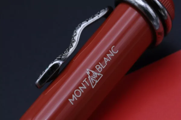 Montblanc Heritage Rouge et Noir Coral-Resin Fountain Pen - Image 6