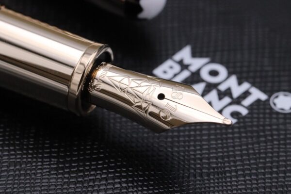 Montblanc Meisterstuck 146 LeGrand Geometry Solitaire Fountain Pen - UNUSED - Image 3