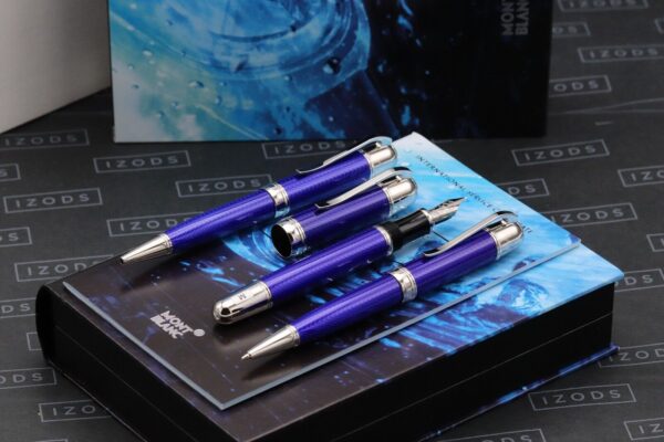 Montblanc Writers Edition Jules Verne FP, BP, MP Set - UNUSED