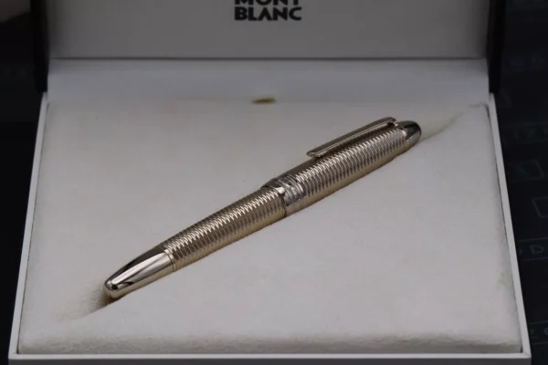 Montblanc Meisterstuck 146 LeGrand Geometry Solitaire Fountain Pen - UNUSED - Image 7