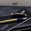 Montblanc Meisterstuck 144 Classique Ramses II Vermeil Fountain Pen - OM Nib - Image 2