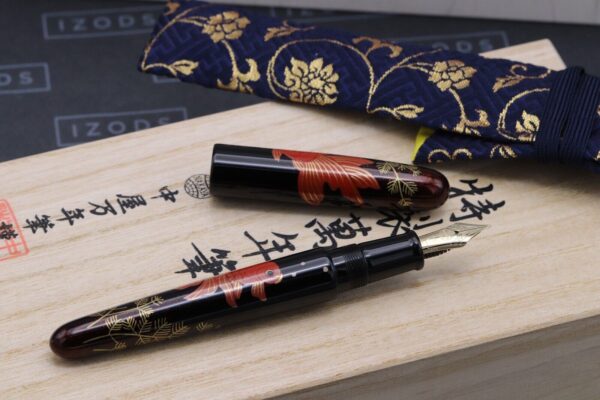 Nakaya Portable Cigar Maki-e Goldfish III Fountain Pen - UNUSED - Image 2